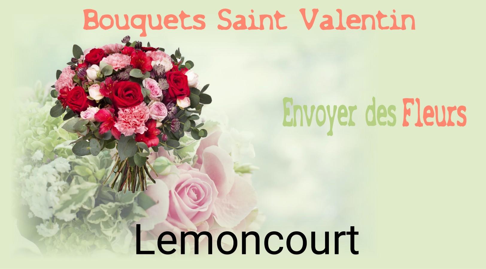 Roses de Saint-Valentin livrées à Lemoncourt
